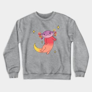 exalted axolotl Crewneck Sweatshirt